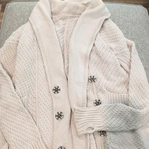 Cream knit lululemon cardigan sz 4